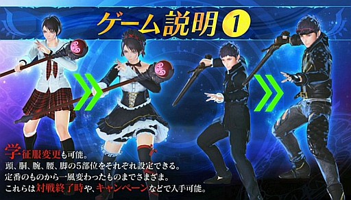 画像ギャラリー No.008のサムネイル画像 / “5D”とは3Dアクション+2D格闘だった! AC「スクール オブ ラグナロク」,闘会議2015のステージにてゲームシステムの詳細が明らかに