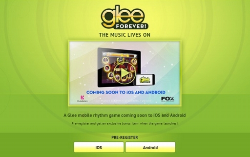 画像ギャラリー No.001のサムネイル画像 / 海外ドラマを原作としたリズムACT「Glee Forever!」の事前登録受付がスタート