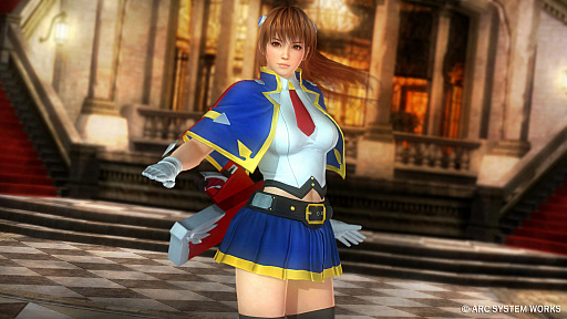 画像ギャラリー No.001のサムネイル画像 / 「DEAD OR ALIVE 5 Last Round」のアークシステムワークスコラボコスチュームは3月14日に配信開始。「かすみ×ノエル」などの画像が公開