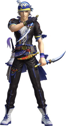 画像ギャラリー No.002のサムネイル画像 / 「FFVI」のロックが「DISSIDIA FINAL FANTASY」に参戦。“ぬすむ”や“ぶんどる”でアイテムを獲得しつつ戦うスピードタイプ