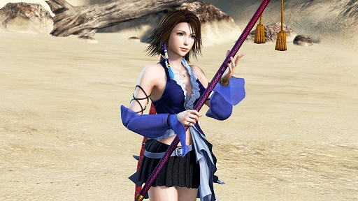 画像ギャラリー No.001のサムネイル画像 / AC版「ディシディア FF」,アップデートにて「ユウナ」と「ライトニング」の新フォームと5thウェポンが追加