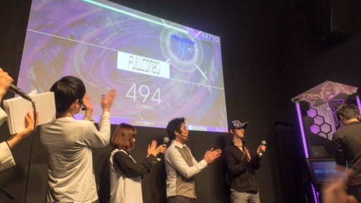 画像ギャラリー No.007のサムネイル画像 / 「crossbeats REV.」は最初からアーケードを目指して作ったタイトル――プロデューサーNAOKI氏にJAEPO会場で話を聞いてみた