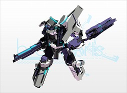 画像ギャラリー No.008のサムネイル画像 / 「BREAK ARTS:cyber battle racing」,新たに2機の機体情報を公開