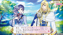 画像ギャラリー No.006のサムネイル画像 / ［TGS 2015］ジュリアス役の速水さんとオスカー役の堀内さんが実機プレイを披露した「アンジェリーク ルトゥール」スペシャルステージ
