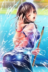 画像ギャラリー No.024のサムネイル画像 / 新ジャンル「濡れ透けシューティング」を謳う「ウォーターガール」Android版の事前登録受付が本日開始に。ヒロインの声は青木志貴さん
