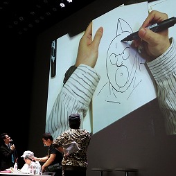 画像ギャラリー No.019のサムネイル画像 / 「キン肉マン マッスルショット」のリアルイベントが開催。ゆでたまご先生が40年に及ぶ“友情パワー”を語る
