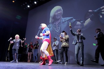 画像ギャラリー No.031のサムネイル画像 / 「キン肉マン マッスルショット」のリアルイベントが開催。ゆでたまご先生が40年に及ぶ“友情パワー”を語る