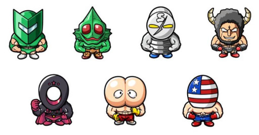 画像ギャラリー No.003のサムネイル画像 / 「キン肉マン マッスルショット」,“地獄からきた7人!マッスルえいプリるキャンペーン”を開催