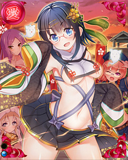 画像ギャラリー No.004のサムネイル画像 / 「戦国武将姫 MURAMASA 乱」,戦乱交戦イベント「茶道ストーリー 〜皐月晴れ!!かぶき茶会!〜」が開催