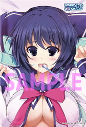 画像ギャラリー No.004のサムネイル画像 / 「LOVELY×CATION 1&2」の発売記念抽選会が秋葉原で開催。特賞は「広報と1時間秋葉原デートをできる券」や等身大キャラクターパネルなど
