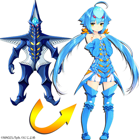 画像ギャラリー No.003のサムネイル画像 / 「超銀河船団」の隊員キャラ情報第2弾が公開。“女の子の姿”とのギャップも見ものな宇宙人・宇宙怪獣＆ミュータント達6キャラ