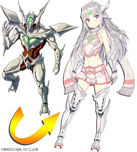 画像ギャラリー No.007のサムネイル画像 / 「超銀河船団」の隊員キャラ情報第2弾が公開。“女の子の姿”とのギャップも見ものな宇宙人・宇宙怪獣＆ミュータント達6キャラ