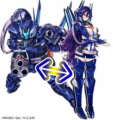 画像ギャラリー No.004のサムネイル画像 / 今度はロボっ娘。新作ブラウザゲーム「超銀河船団」の新キャラクター情報第3弾が公開に