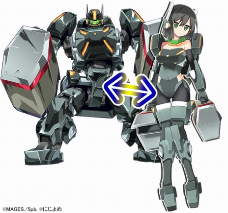 画像ギャラリー No.007のサムネイル画像 / 今度はロボっ娘。新作ブラウザゲーム「超銀河船団」の新キャラクター情報第3弾が公開に