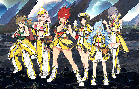 画像ギャラリー No.005のサムネイル画像 / 「超銀河船団∞ -INFINITY-」の新キャラ3人が公開。エクスワープにて登場するチーム6で未公開だった残りのメンバー