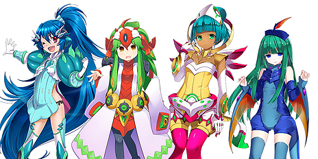 画像ギャラリー No.022のサムネイル画像 / 「超銀河船団∞ -INFINITY-」の新キャラ3人が公開。エクスワープにて登場するチーム6で未公開だった残りのメンバー