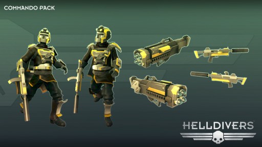 画像ギャラリー No.002のサムネイル画像 / 「HELLDIVERS」，新たな武器と装備を含む3種類の追加DLCパックが本日配信