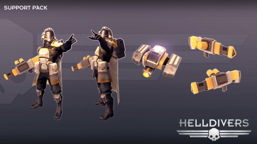 画像ギャラリー No.004のサムネイル画像 / 「HELLDIVERS」，新たな武器と装備を含む3種類の追加DLCパックが本日配信