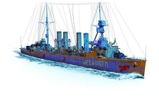 画像ギャラリー No.017のサムネイル画像 / ヘヴィメタルバンド「メガデス」と「World of Warships」などウォーゲーミング4タイトルのコラボが決定。メンバーとVic Rattleheadが参戦