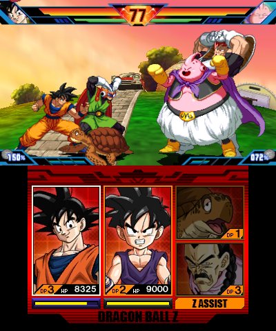 画像ギャラリー No.002のサムネイル画像 / 「ドラゴンボールZ 超究極武闘伝」，バトルシステムの情報が公開。自分だけのチームを組んで対戦に挑め