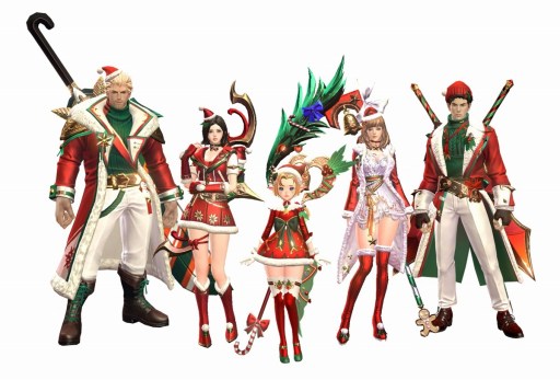 画像ギャラリー No.001のサムネイル画像 / 「HIT」,新イベント「レイド総力戦」がスタート。クリスマスアバターが登場