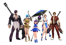 画像ギャラリー No.004のサムネイル画像 / 「HIT」で「KOF'98」コラボキャンペーンが開催。庵のアバターなどが登場