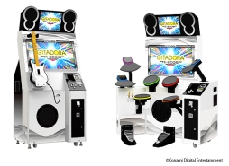 画像ギャラリー No.001のサムネイル画像 / シリーズ最新作「GITADORA Tri-Boost」が稼働開始。一緒に遊んだ人の上達が自分の評価となる「アドバイザースキル」などが追加に