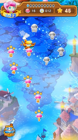 画像ギャラリー No.003のサムネイル画像 / 「モジポップン〜100の海と情熱の大陸〜」が配信開始。TV番組「情熱大陸」とコラボした言葉遊びパズルゲーム