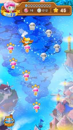 画像ギャラリー No.003のサムネイル画像 / 完全無料アプリ「モジポップン」が,3月4日時点で30万ダウンロードを突破