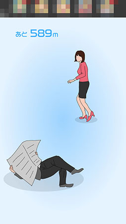 画像ギャラリー No.004のサムネイル画像 / ツッコミどころ満載のアクションに注目。スマホ向けタップアクション「カナちゃんのひみつ」を紹介する「(ほぼ)日刊スマホゲーム通信」第772回