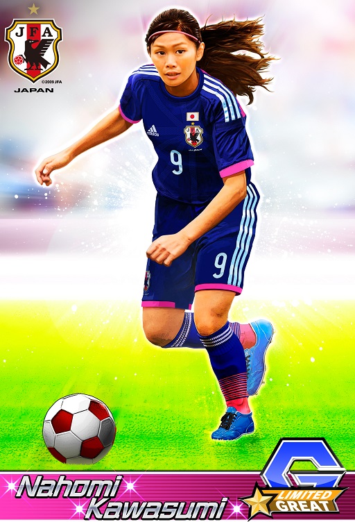 画像ギャラリー No.002のサムネイル画像 / 「なでサカ〜なでしこジャパンでサッカー世界一！」，応援隊長に川澄選手