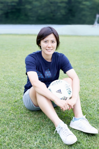 画像ギャラリー No.001のサムネイル画像 / 「なでサカ〜なでしこジャパンでサッカー世界一!」,猶本 光選手がイメージキャラクターに