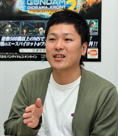 画像ギャラリー No.002のサムネイル画像 / 4周年を迎えた「ガンダムジオラマフロント」の戦場にドズル・ザビが登場!? 今後の展望を開発スタッフにインタビュー