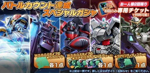 画像ギャラリー No.002のサムネイル画像 / 「ガンダムジオラマフロント」,バトルカウント達成キャンペーンが開催中