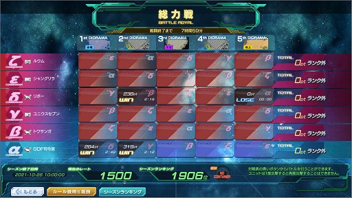 画像ギャラリー No.001のサムネイル画像 / 「ガンダムジオラマフロント」のアップデート“大型UPDATE -ADVANCE-”第2弾が実装。総力戦のリニューアルを実施