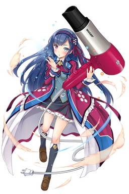 画像ギャラリー No.002のサムネイル画像 / シャープ製品が「家電少女」に登場。「お茶プレッソ」や「3Dファン」など