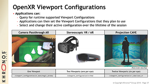 画像ギャラリー No.017のサムネイル画像 / ［GTC 2018］Khronosが語る「Vulkan 1.1」。VR＆AR向けAPI「OpenXR」の最新動向も