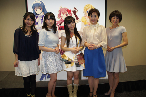 画像ギャラリー No.016のサムネイル画像 / テーマは“アイドル×熱血”。GALATが贈る新規メディアミックスコンテンツ「VENUS PROJECT」の発表イベントをレポート