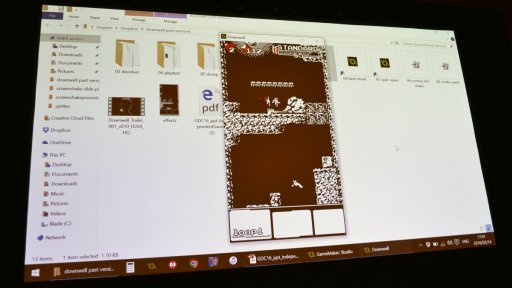 画像ギャラリー No.004のサムネイル画像 / ［GDC 2016］「Downwell」を特徴づける「ガンブーツ」はいかにして生まれ，磨かれたか。開発者のもっぴん氏が語った日本産インディーズゲームの開発事例