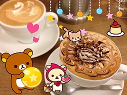 画像ギャラリー No.002のサムネイル画像 / 「LINE リラックマころろんパズル」のスタンプがLINE公式カメラ「aillis」に登場