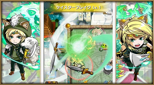 画像ギャラリー No.002のサムネイル画像 / まもなく事前登録終了の「崖っぷちバスターズ」が新情報を公開