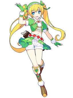 画像ギャラリー No.003のサムネイル画像 / 「STELLA GLOW」公式サイトで風の魔女・ポポのPC用壁紙が配信開始