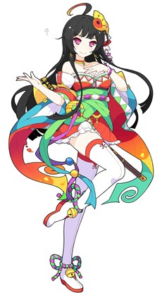 画像ギャラリー No.002のサムネイル画像 / 「STELLA GLOW」，第3弾壁紙「火の魔女『サクヤ』」を公式サイトで配信開始