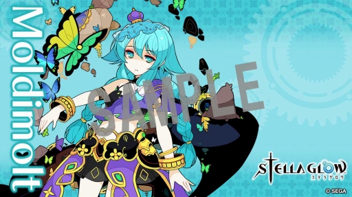 画像ギャラリー No.002のサムネイル画像 / 「STELLA GLOW」壁紙第6弾を配信。キャラは土の魔女「モルディモルト」