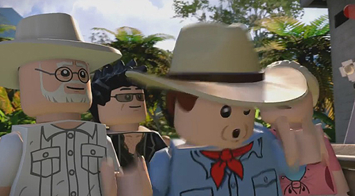 画像ギャラリー No.003のサムネイル画像 / 恐竜映画「ジュラシック」シリーズ4作を体験できる「LEGO ジュラシック・ワールド」は,PS4など4プラットフォームで11月5日発売