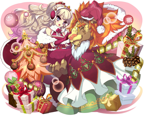 画像ギャラリー No.005のサムネイル画像 / 「エレメンタルストーリー」でクリスマスキャンペーンが開催。“★6聖夜のベル&ベット”が登場