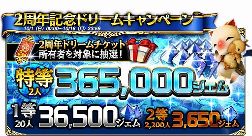 画像ギャラリー No.003のサムネイル画像 / 「FFグランドマスターズ」，2周年記念キャンペーンを開催