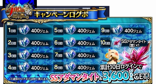 画像ギャラリー No.004のサムネイル画像 / 「FFグランドマスターズ」,1日1回10連無料ガチャなど「400万DL突破記念キャンペーン」を開催