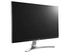 LG，三辺狭額縁デザインを採用したFreeSync対応4K IPS液晶ディスプレイ「27UD68-W」を発売