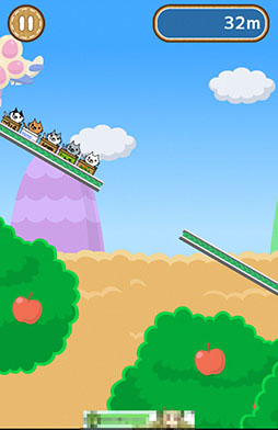 画像ギャラリー No.003のサムネイル画像 / 猫達の命運はプレイヤー次第。スマホ向けランニングゲーム「箱ねこスライダー」を紹介する「(ほぼ)日刊スマホゲーム通信」第790回